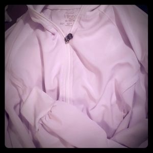 Plus size scrub jacket